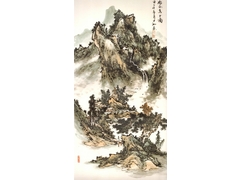 松山高士圖