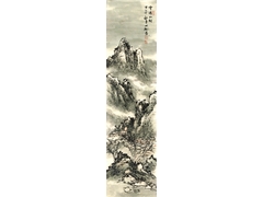 雪後山村